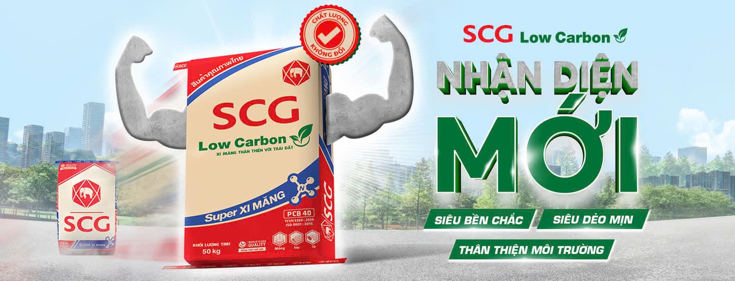 Home 12 Home SCG Low Carbon Super Xi măng