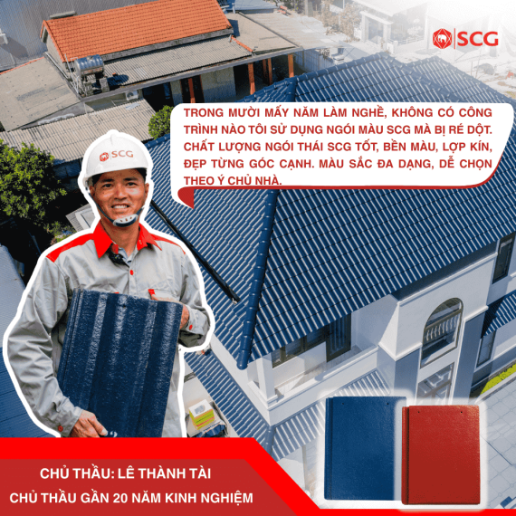 Home 123 Home đánh giá ngói màu scg
