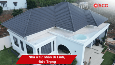 Home 55 Home Nhà ở tư nhân Di Linh, Đức Trọng - Sử dụng ngói màu SCG E12